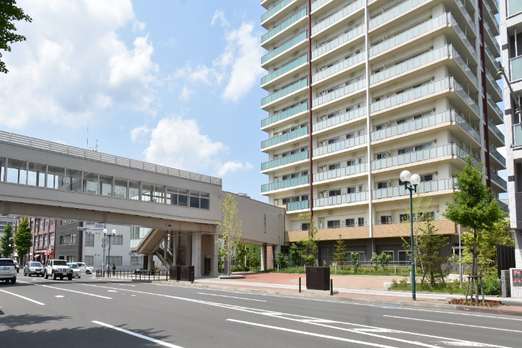 ザ・タワーズフロンティア札幌外観